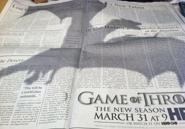 Game of Throne ad