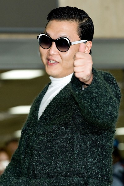 PSY Sighting At Gimpo Airport