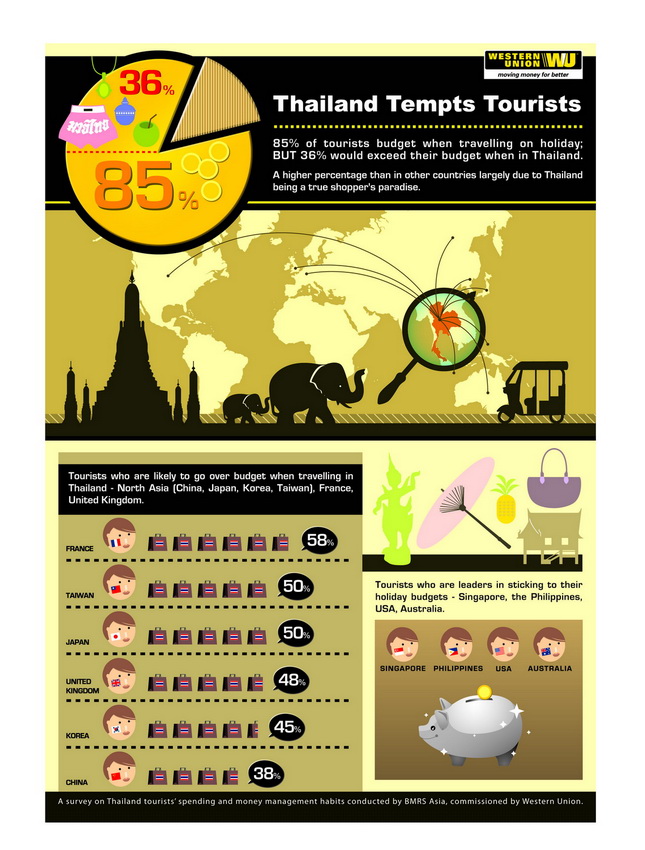 western union travelling spending 2013