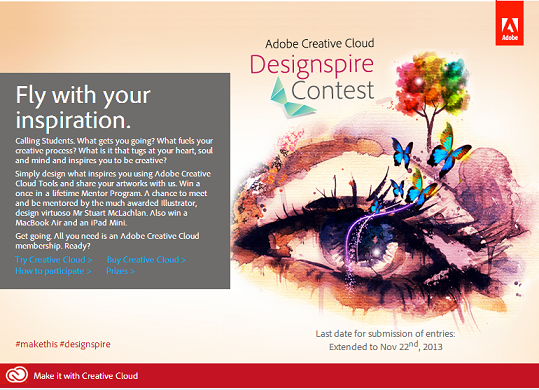 Adobe Creaative Cloud Designspire Contest