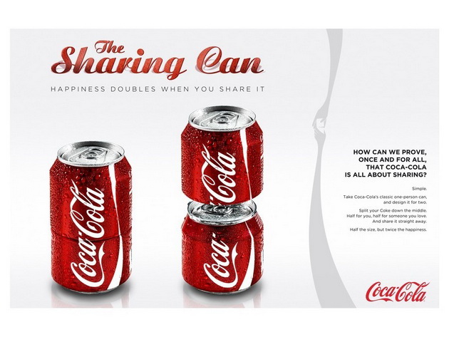 sharing can coca cola