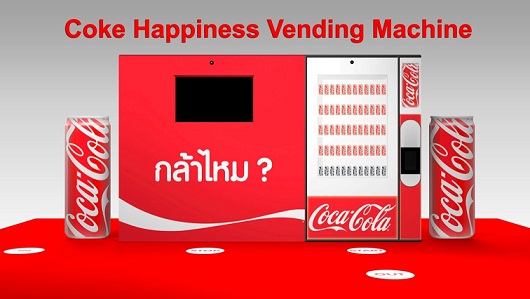Coke Happiness Vending Machine