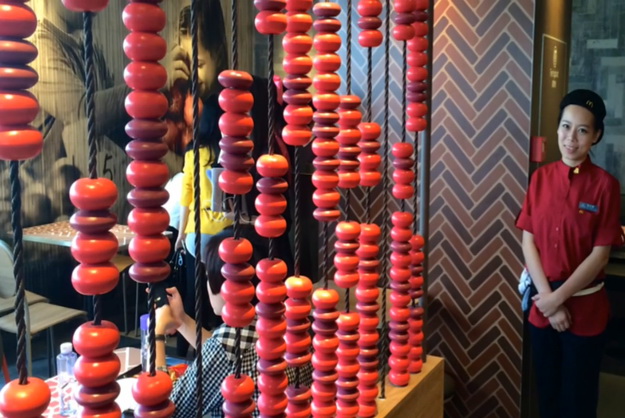 McDonald China local decor abacus2