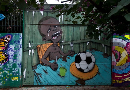 Graffiti Brazil world cup