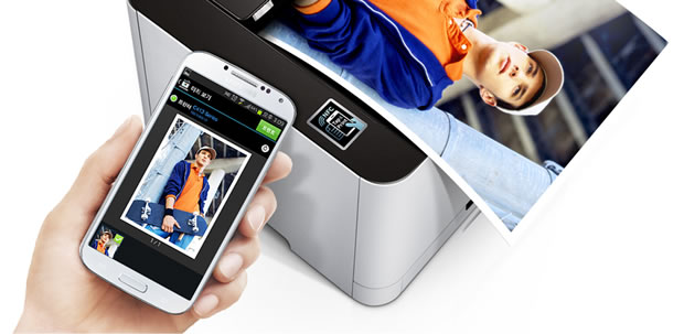 NFC samsung printer
