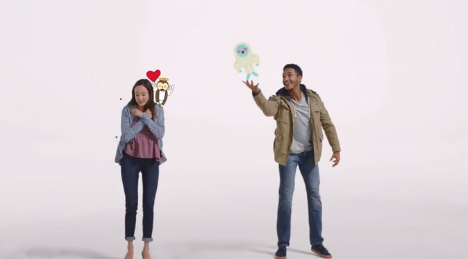facebook messenger say love tvc3