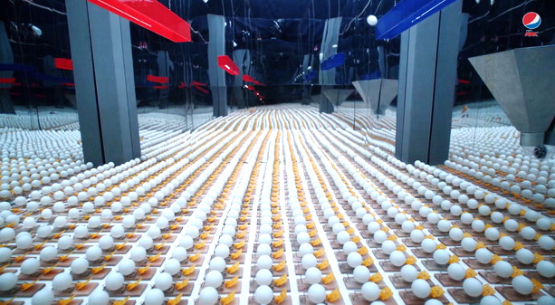 Pepsi Max pingpong trap