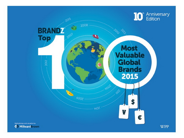 brandz top 100 brand 2015 cover