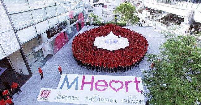 MHeart blood the mall