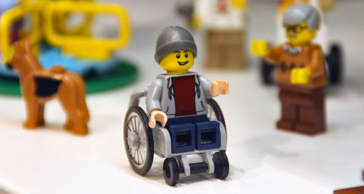 Lego On Wheelchair