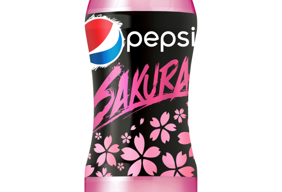 Pepsi Sakura label