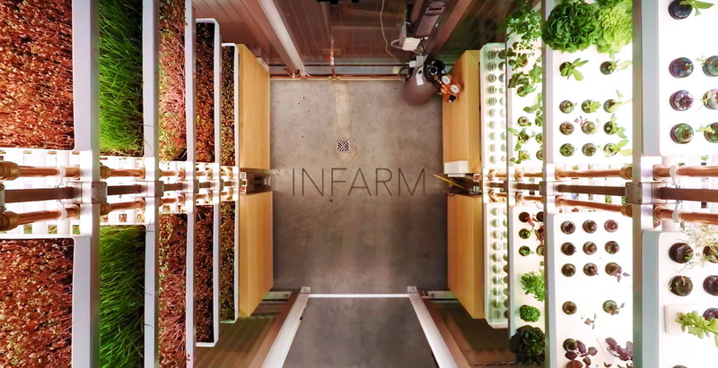 Infram metro micro farm garden