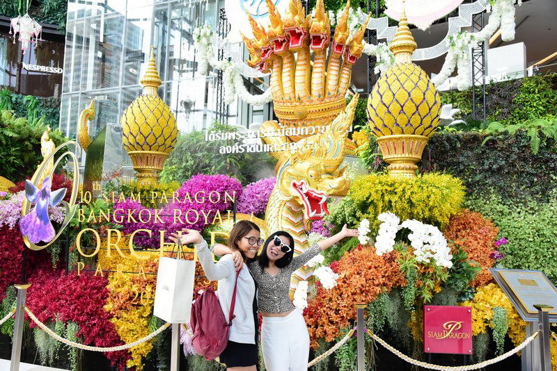 siam paragon royal flower 2016 ดอกไม้a