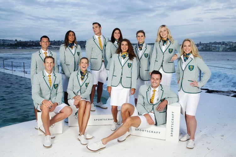 australia uniform 2016 rio olympics
