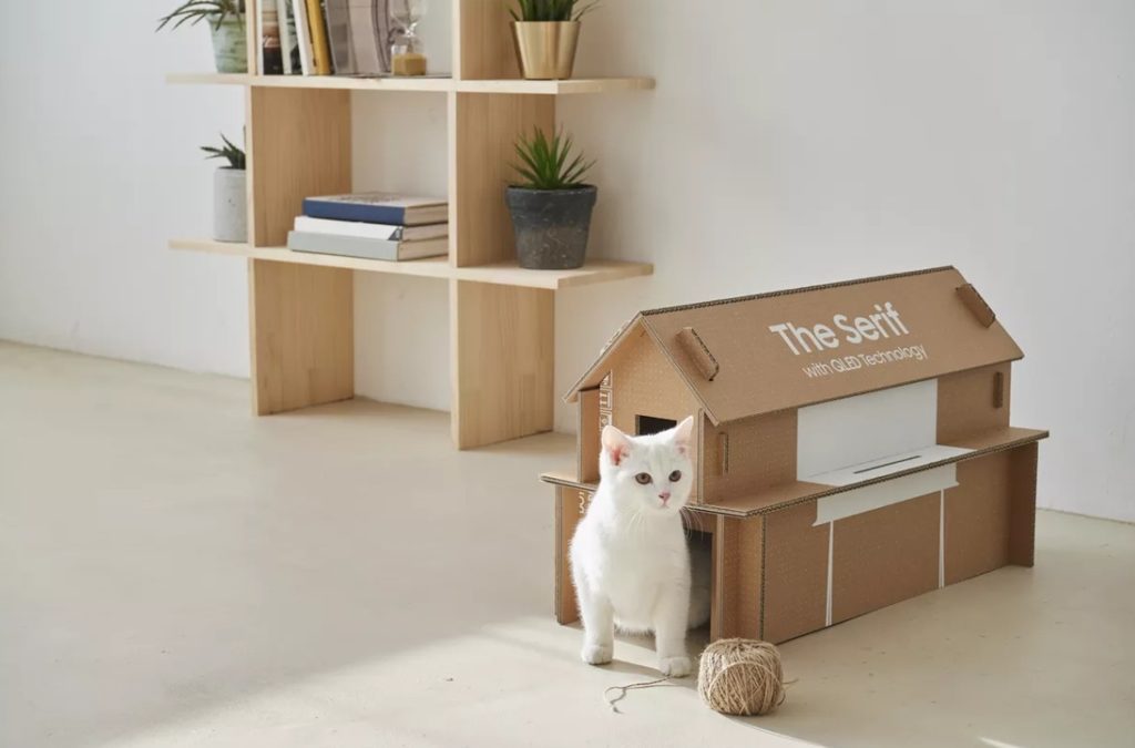 samsung cat house