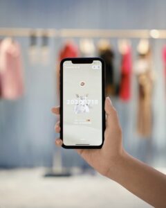 Burberry Shenzhen store - WeChat mini program c Courtesy of Burberry