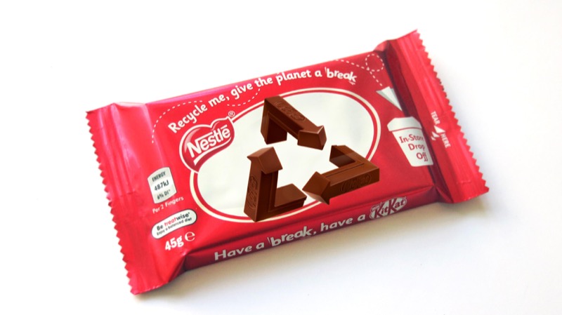 KitKat New Package and Give the planet a break campaign