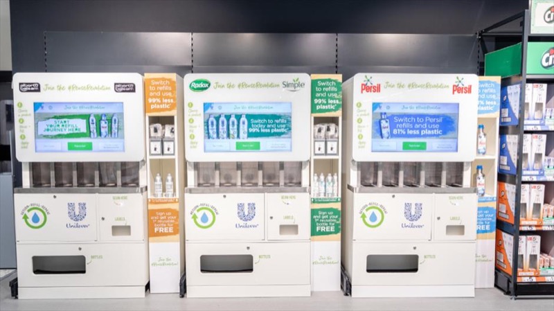 unilever-refill-machines-in-asda-s-new-sustainability-store-in-middleton