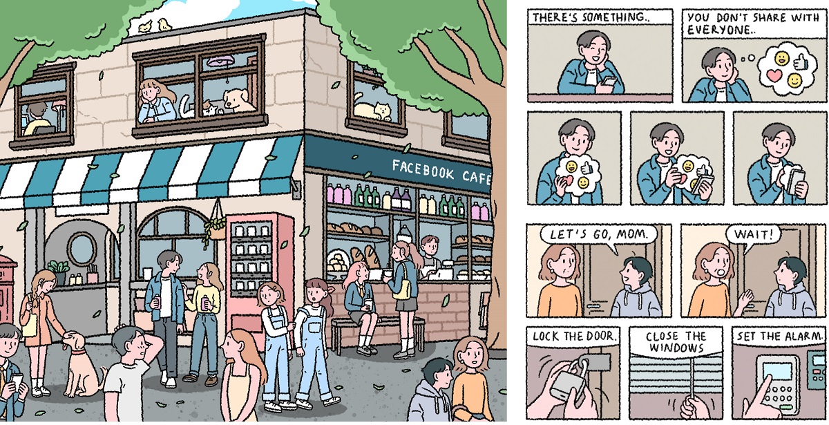 Love&Lock_Facebook Privacy Cafe Virtual Edition