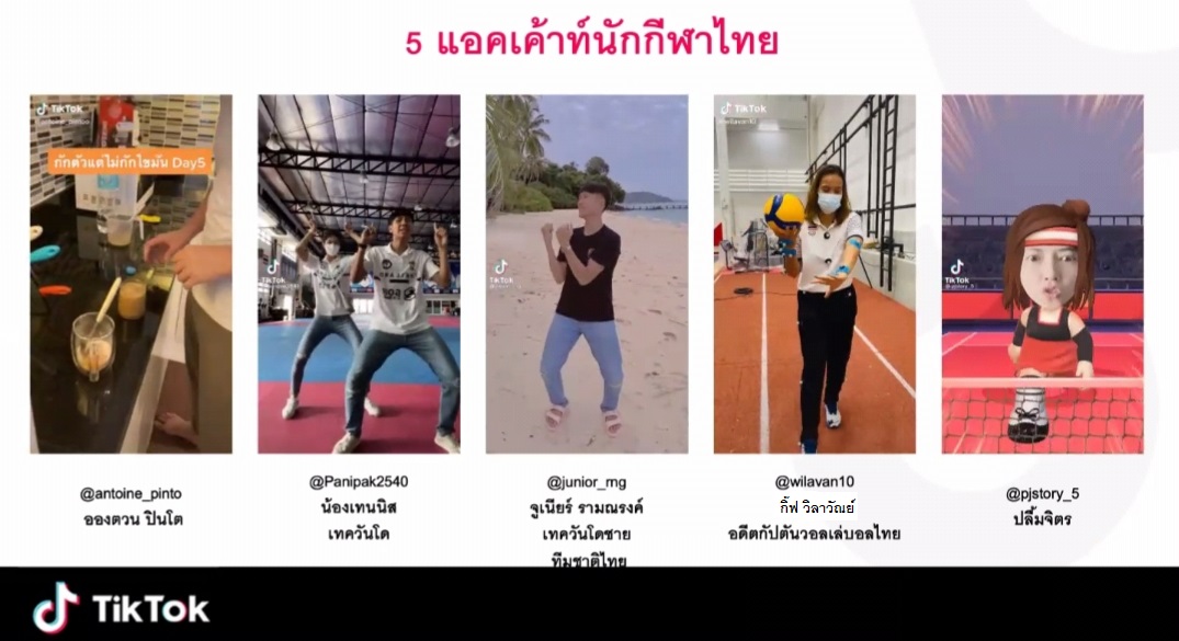 tiktok sport thai