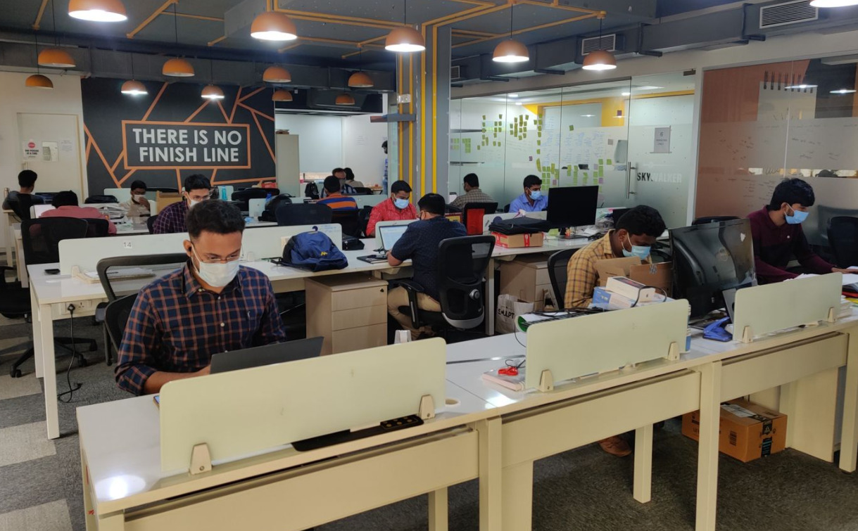 slice work office india startup