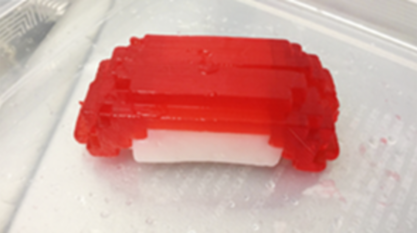 open meals dentsu 3d printer sushi