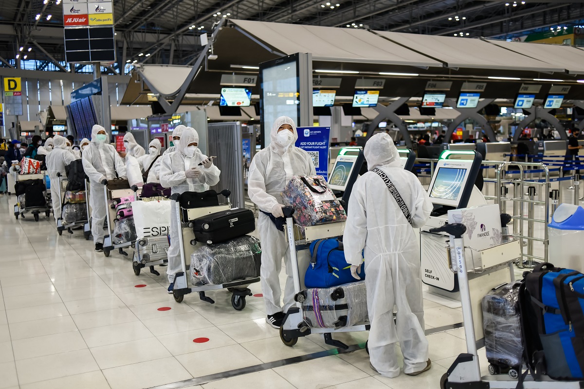 bangkok airport covid