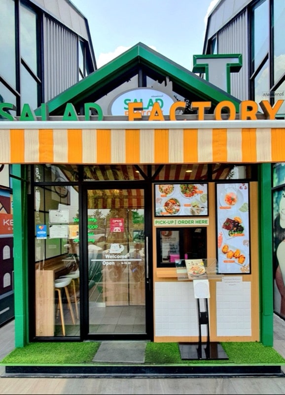 New S-curve Salad Factory Mini Store