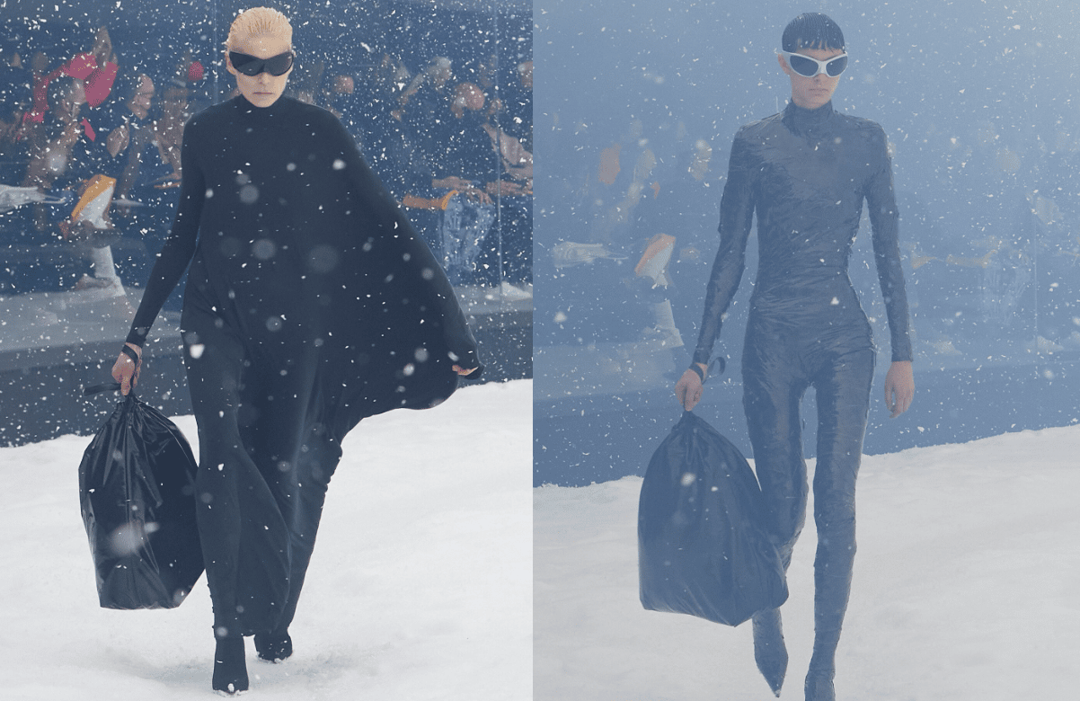 balenciaga trash bag