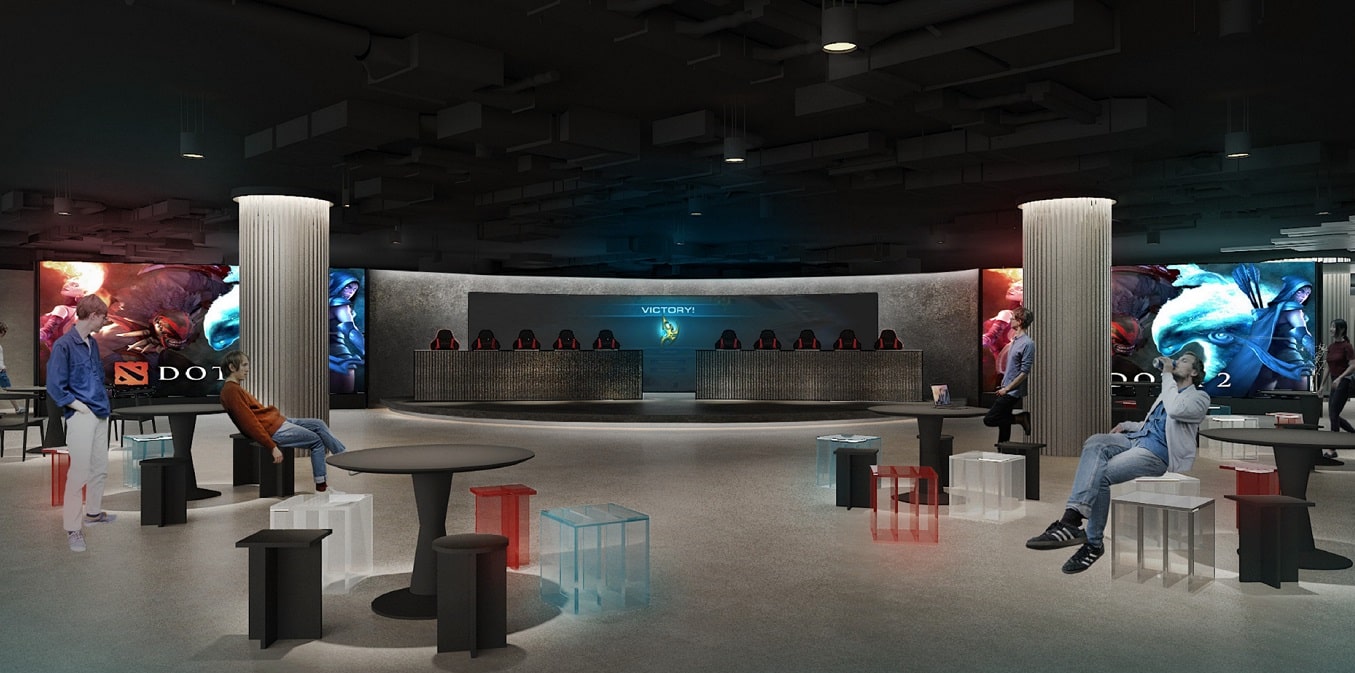 Main Stage and Common Area