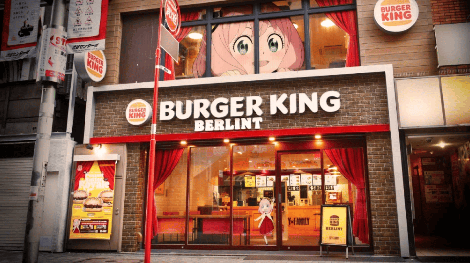 burger king spy x family