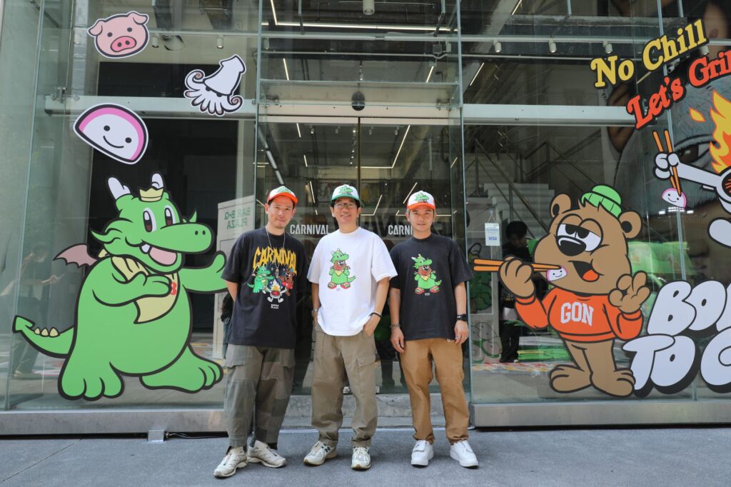BarBQPlaza X CARNIVAL team
