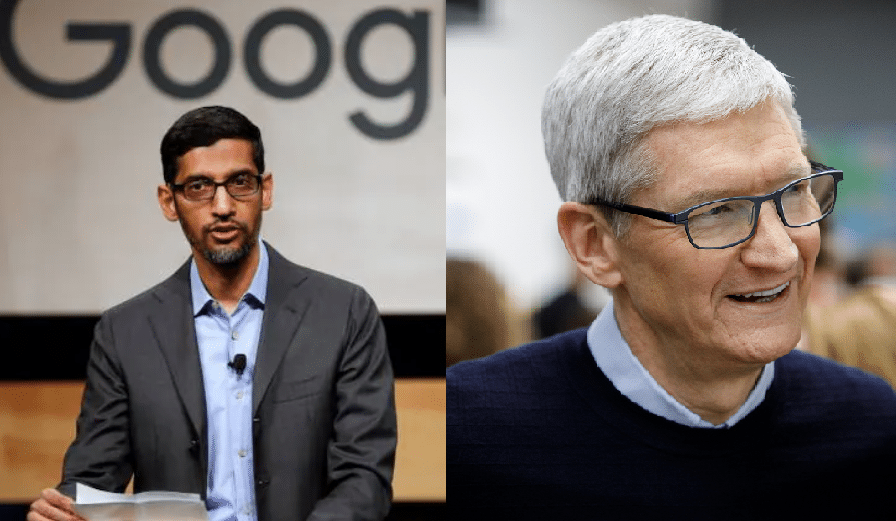 sundar tim cook google
